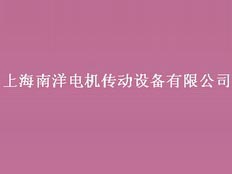 上海南洋電機傳動設(shè)備有限公司