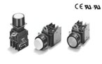 日本OMRON 按鈕開關-φ22（φ25）帶燈/不帶燈-A22（代理）