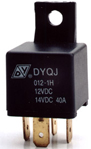 東亞 DYQJ 012-1H 汽車繼電器
