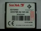 Sandisk SDCFBI-XXX-201-80工業(yè)級寬溫CF卡