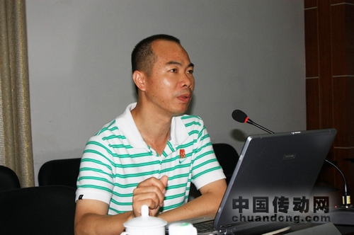 中國傳動網(wǎng)：華潤水泥平南公司總助唐第天先生與媒體交流
