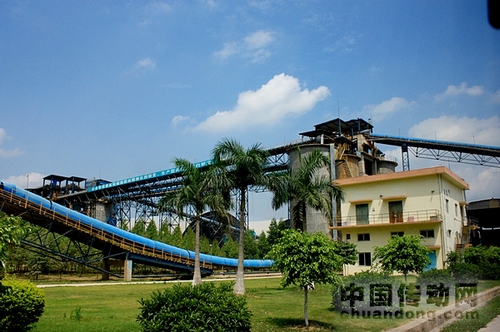 中國傳動網(wǎng)：華潤水泥平南公司廠區(qū)