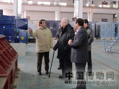 原國家機械部副部長陸燕蓀蒞臨九洲電氣參觀指導