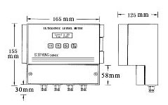 西門(mén)機(jī)電SEMEM DS200K型分體式超聲波液位控制器 外形尺寸圖