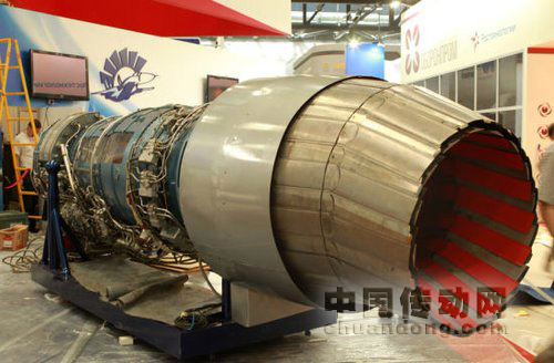 俄羅斯“禮炮”燃氣渦輪機制造科學(xué)生產(chǎn)中心展示的AL-31FN發(fā)動機