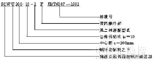 SCW軸裝式蝸輪蝸桿減速機(jī)