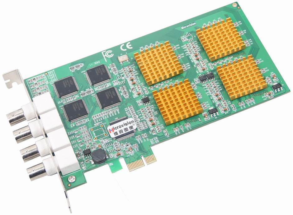 MV-E8100 PCI-E四路高清實時圖像采集卡