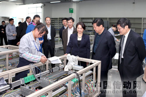 國電南自集團公司黨組書記李慶奎到國電南自公司調(diào)研